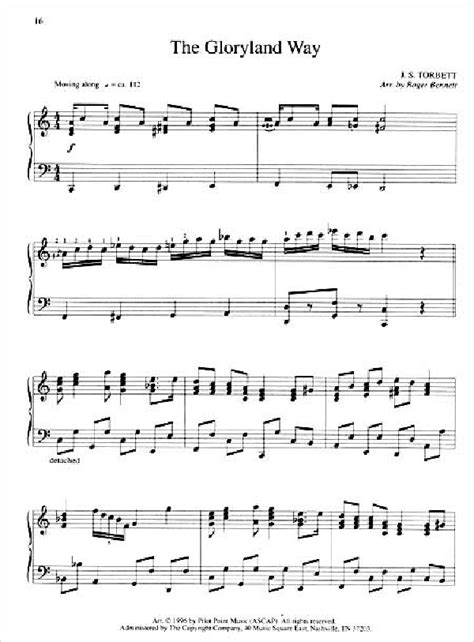 Heavenly Highway Hymns Piano By Bennett Jw Pepper Sheet Music