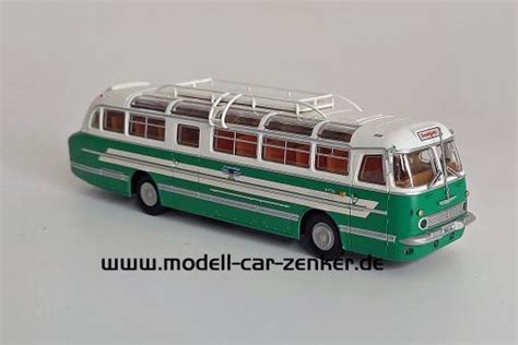 DS Automodelle Modellbauvertrieb Brekina MCZ Überlandbus Ikarus 55