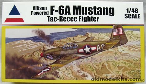 Accurate Miniatures 1 48 F 6A Mustang Mustang Mk 1A Allison Powered