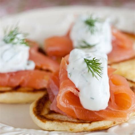 Blini Recepten Blini Zalm And Meer Toppings Jumbo