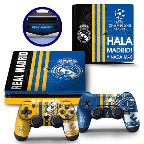 Skin Real Madrid Adesivo Playstation 4 Ps4 Slim Elo7