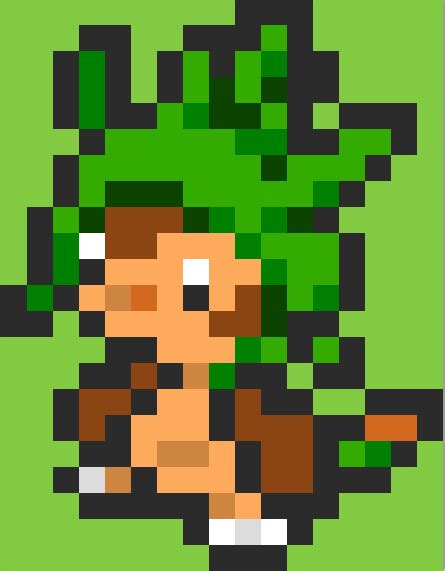 Chespin Pixel Art