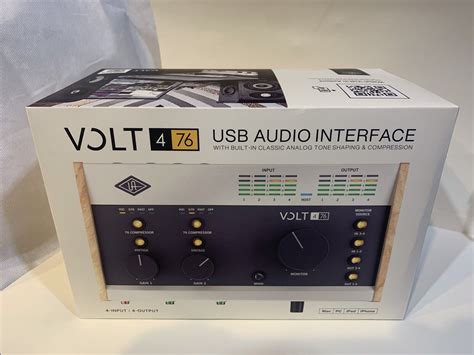 Universal Audio Volt 476 USB C 4 In 4 Out Audio Interface