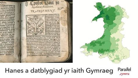 Hanes A Datblygiad Yr Iaith Gymraeg The History And Development Of