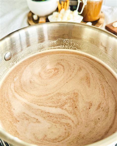 Salted Caramel Hot Chocolate CHYNA B S SWEETS