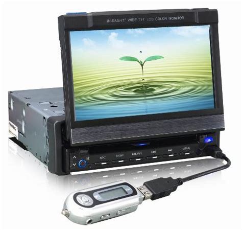 Inch In Dash Tft Lcd Monitor Tv Dvd China Car Dvd Player And Car Dvd