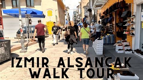 Izmir Alsancak Walking Tour Turkey K Fps Youtube