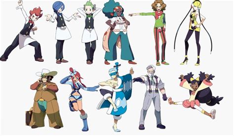 Generation Pokemon Gym Leaders