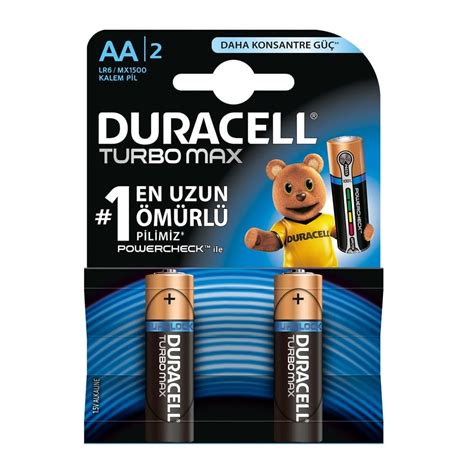 Duracell Turbo Max Kalem Pil Aa Adet Expay Global