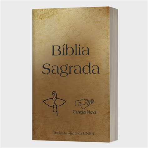 Biblia Sagrada Católica Traducao cnbb Cancao Nova Submarino