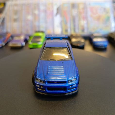 Hot Wheels Nissan Skyline GT R R34 Retro FNF Premium Hobbies Toys Toys Games On Carousell