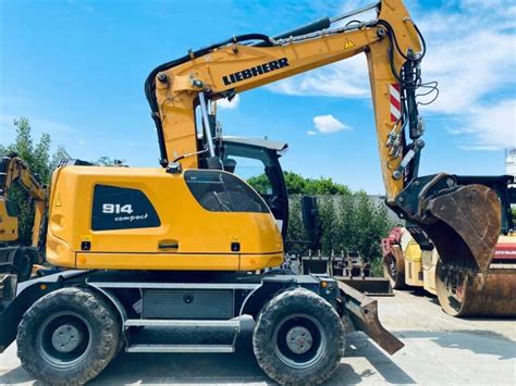 Koparka Kołowa Liebherr A 914 Compact Litronic używane Koparki kołowe