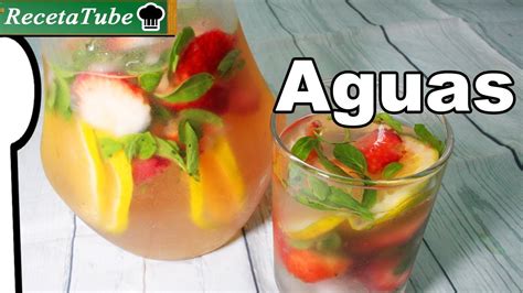 Como Preparar Aguas Saborizadas Con Fresas Y Menta Agua Saborizada