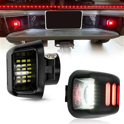 Luces Led Para Matr Cula De Nissan Navara D Frontier Unidades