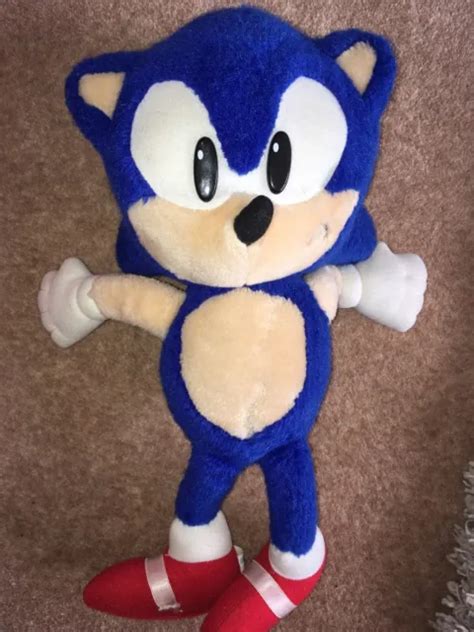 Original Official Sega Sonic The Hedgehog Large Inch Plush Soft Toy