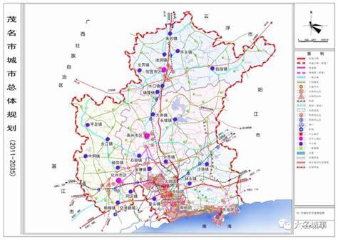 高州道路最新规划图高州市石仔岭区规划图广东五高铁规划图第3页大山谷图库