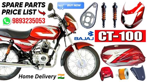 Bajaj Ct Old Model Spare Parts Prices Buy Online With All India