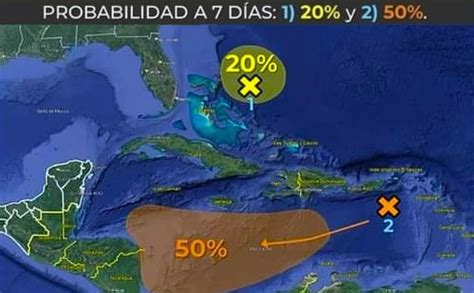 Protecci N Civil Vigilan Posible Desarrollo Cicl Nico Cerca De Quintana Roo