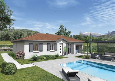 Achat maison individuelle Estrablin 5 pièce s avec terrain de 552 m²