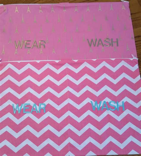 Wear And Wash Lingerie Bag Lingerie Travel Bag Vacation Organized Bag Bridesmaid Gift Idea