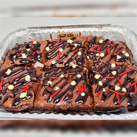 Chocolate Topped Brownies - 500g - Candy Land - Sweets & Cakes Batticaloa