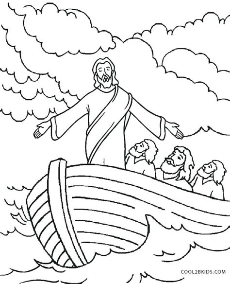 Miracles Of Jesus Coloring Pages At GetColorings Free Printable