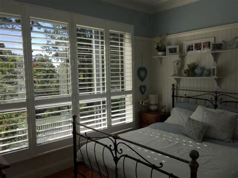 Plantation Shutters - Bedroom Photo : I Seek Blinds Melbourne VIC