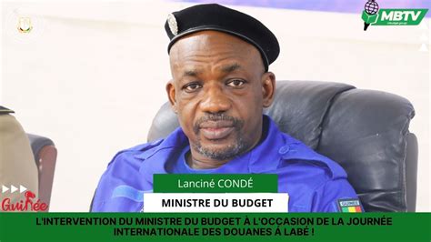 L INTERVENTION DU MINISTRE DU BUDGET À L OCCASION DE LA JOURNÉE