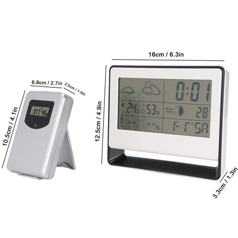 Wireless Indoor Outdoor ThermoHygrometer Weather Station Digital