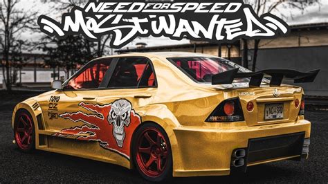 NFS Most Wanted Taz S Lexus Is300 YouTube