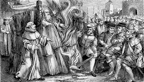 Thomas Cranmer Burned At The Stake