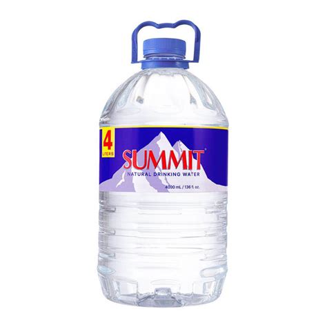 Summit Natural Drinking Water 4l