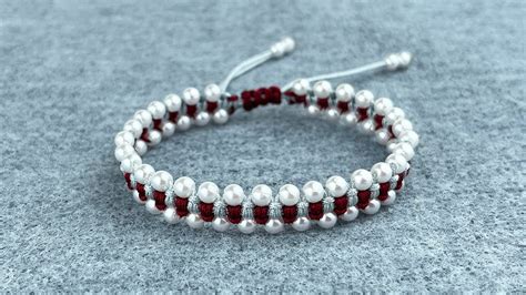 Diy Your Beaded Bracelet Tutorial Easy Bracelet Making Ideas How To Make Bracelet With Bead