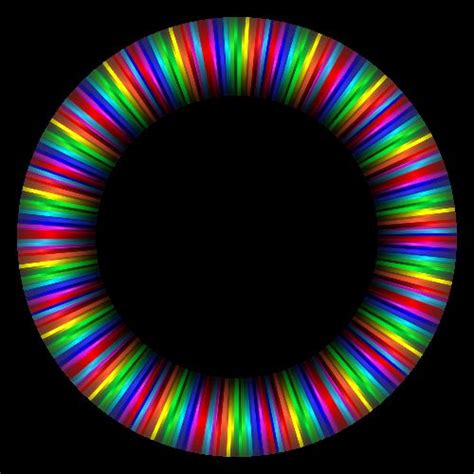 Rainbow Of Ribbons Visual Poi Zone