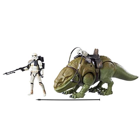 Star Wars The Black Series 6 Inch Dewback With Sandtrooper