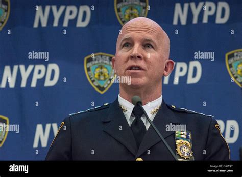 New York United States 23rd Feb 2016 Nypd Chief Of The Department