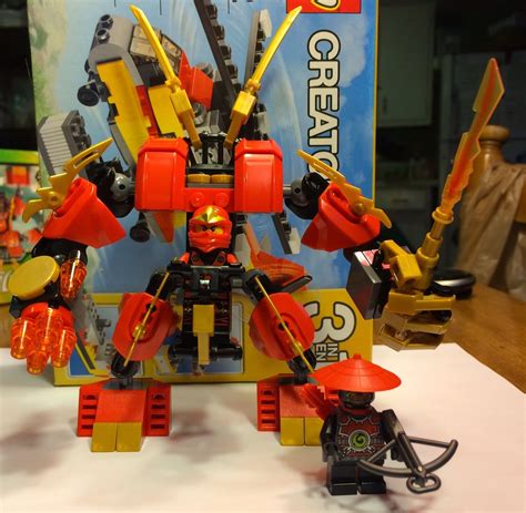 Dark Cloud Blogs: LEGO Ninjago Kai's Fire Mech Review for MF0