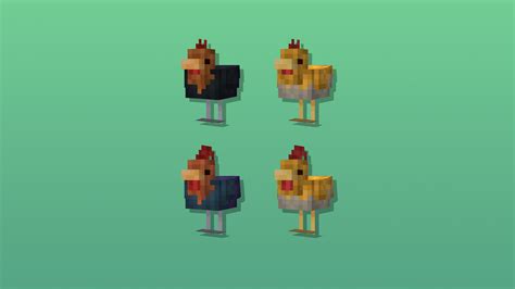 Cluckier Chickens Screenshots Minecraft Resource Packs Curseforge