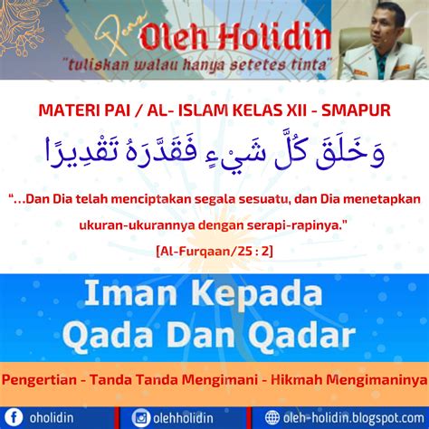 6 Perbedaan Qada Dan Qadar Beserta Contohnya Lengkap Images