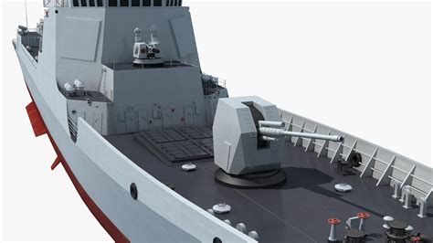 D Model Chinese Navy Dl Class Destroyer With Z Turbosquid