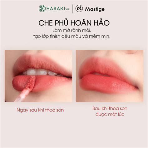 Son Kem Lì Mastige V Affogato Cam Nude ml Hasaki vn