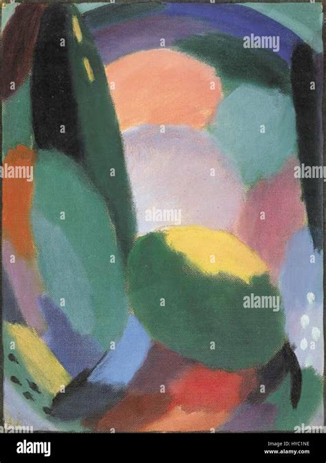 Alexej Von Jawlensky Variation Glorreicher Abend Sommersegen II C1917