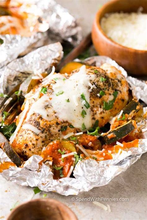 Ridiculously Delicious Chicken Foil Packets