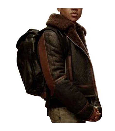 Power Book 2 Ghost Tariq St Patrick Shearling Jacket