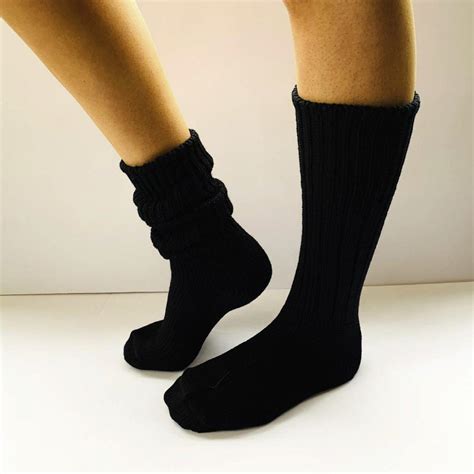 Pure Merino Wool Mongrel Socks Black Birkenstock Hahndorf