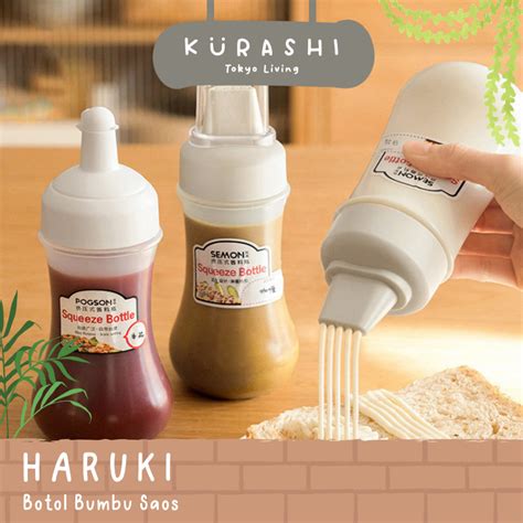 Jual KURASHIHARUKI Botol Pencet Sambal Pintar Botol 5 Lubang Mayo