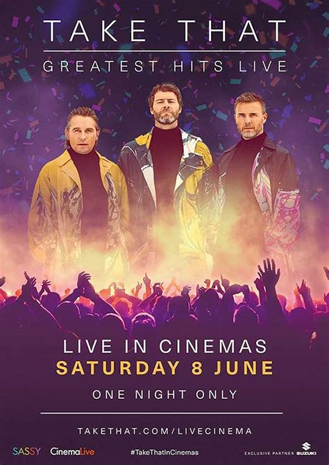 Take That Greatest Hits Vue Music Vue Cinemas