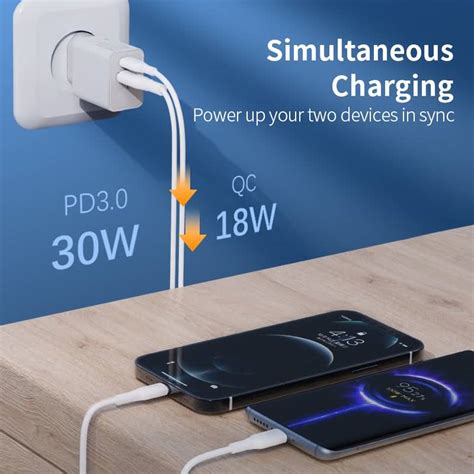 Buy Romoss Ac T Pd W Phone Charger Quick Charge Type C Usb Charger