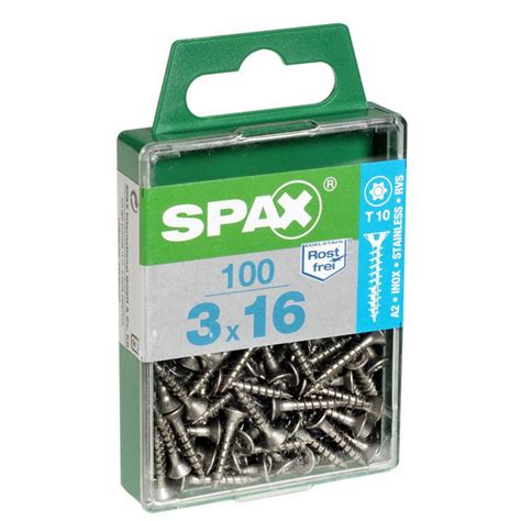 Vis Tf Torx En Inox X Mm Pi Ces Spax