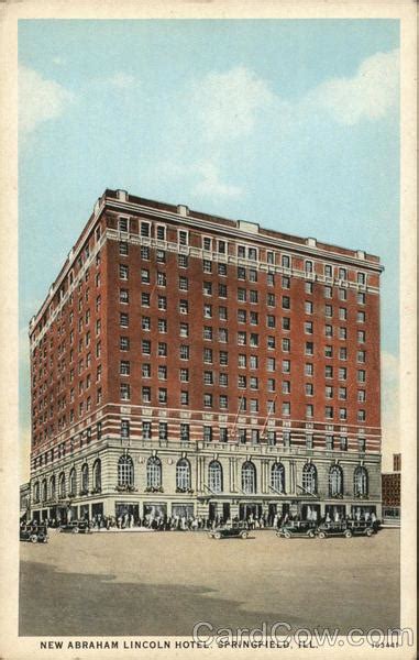 New Abraham Lincoln Hotel Springfield, IL Postcard